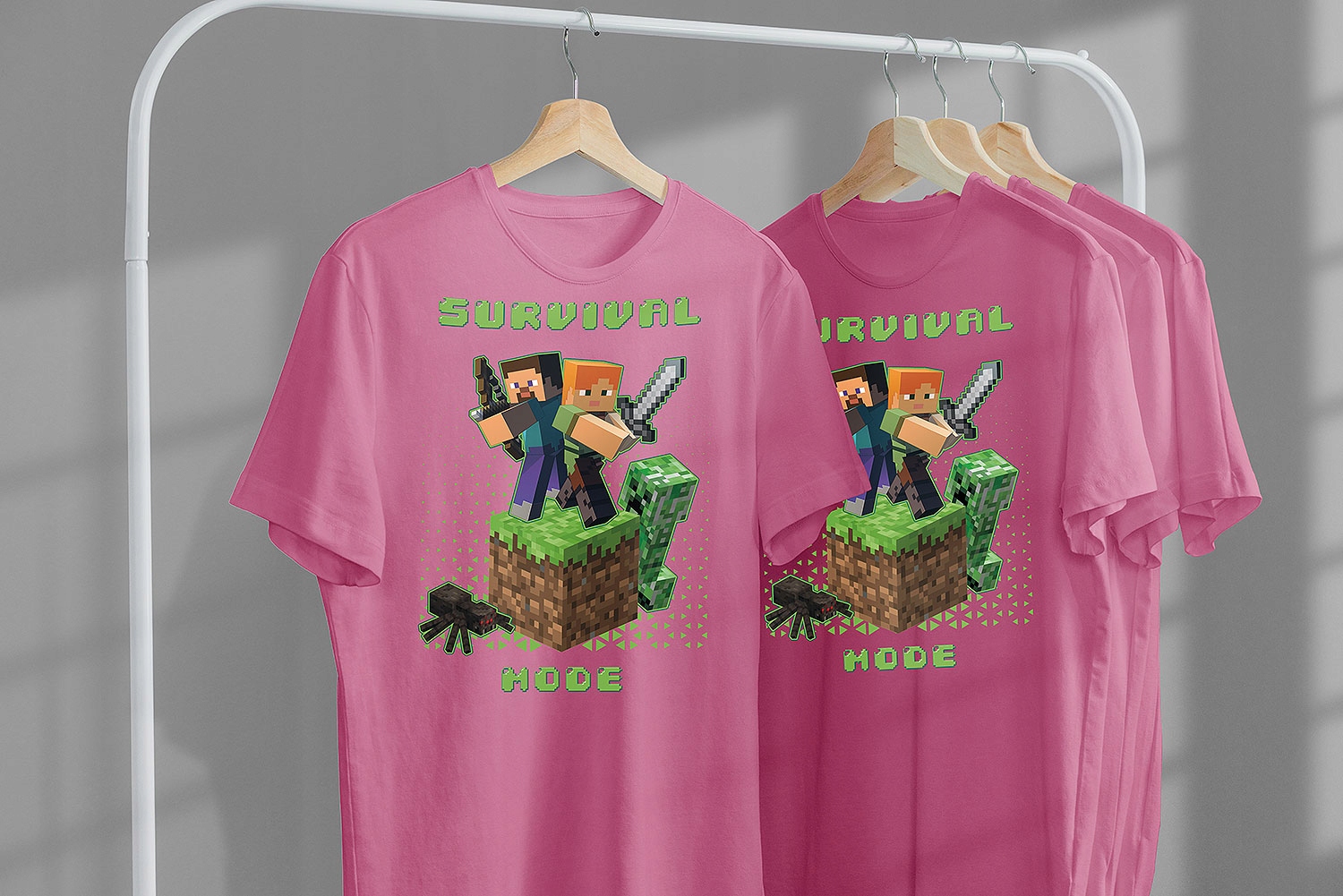 KOSZULKA DZIECIĘCA T-SHIRT DLA DZIECKA KOSZULKA MINECRAFT 116 122 JAKOŚĆ Rodzaj gadżetu filmowy gamingowy książkowy, komiksowy muzyczny