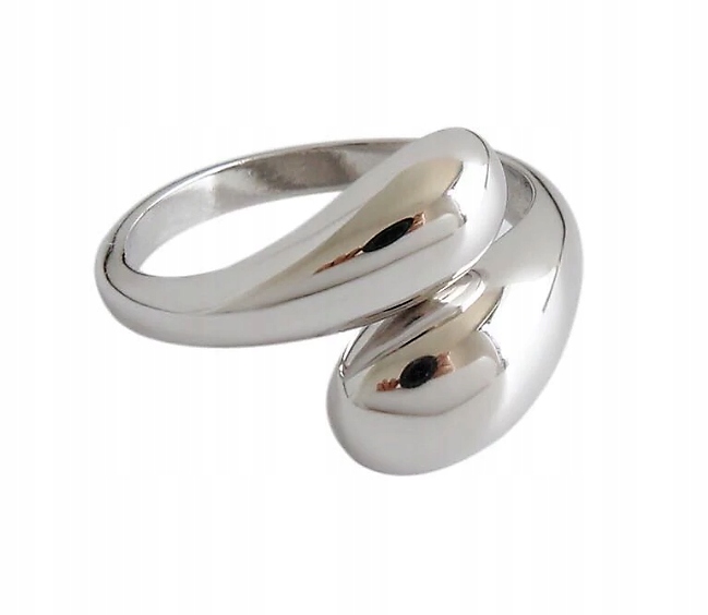 

Srebrny Pierścionek srebro Milky Way modny