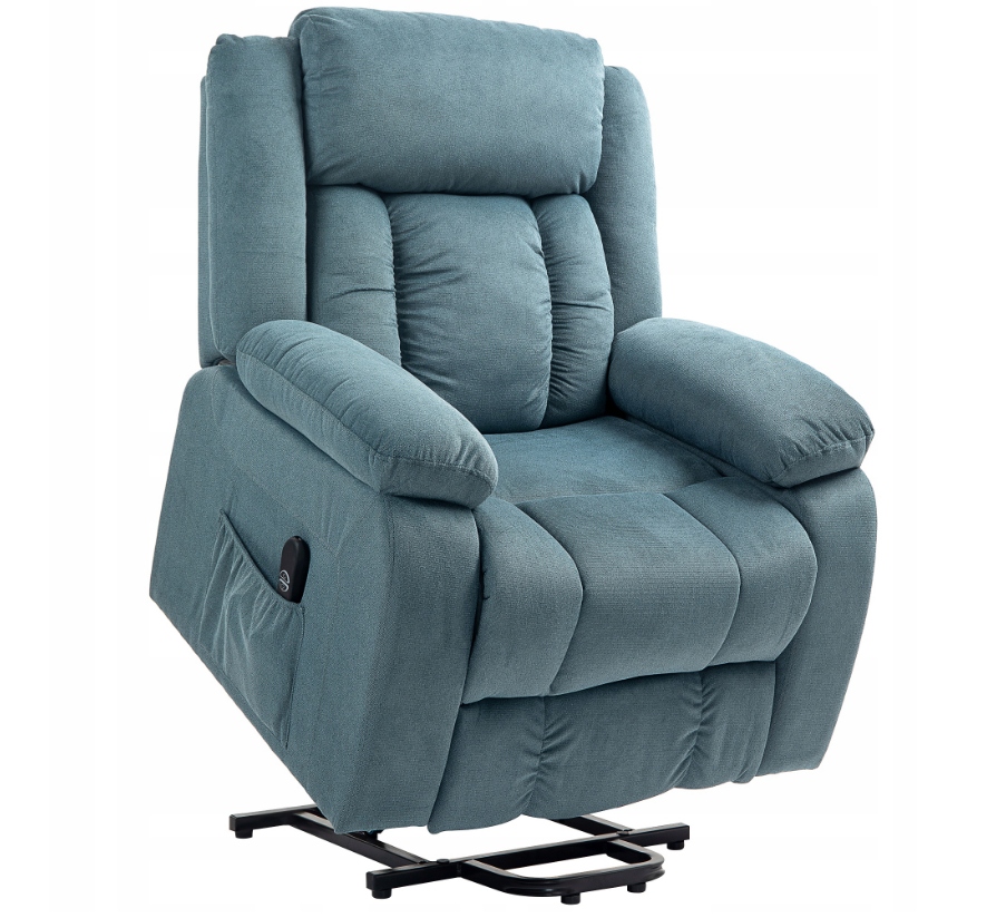 Fotel elektryczny Rozkładany + Podnóżek Super relaks