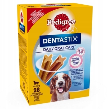 Levně Pedigree DentaStix střední plemena 180 g*4
