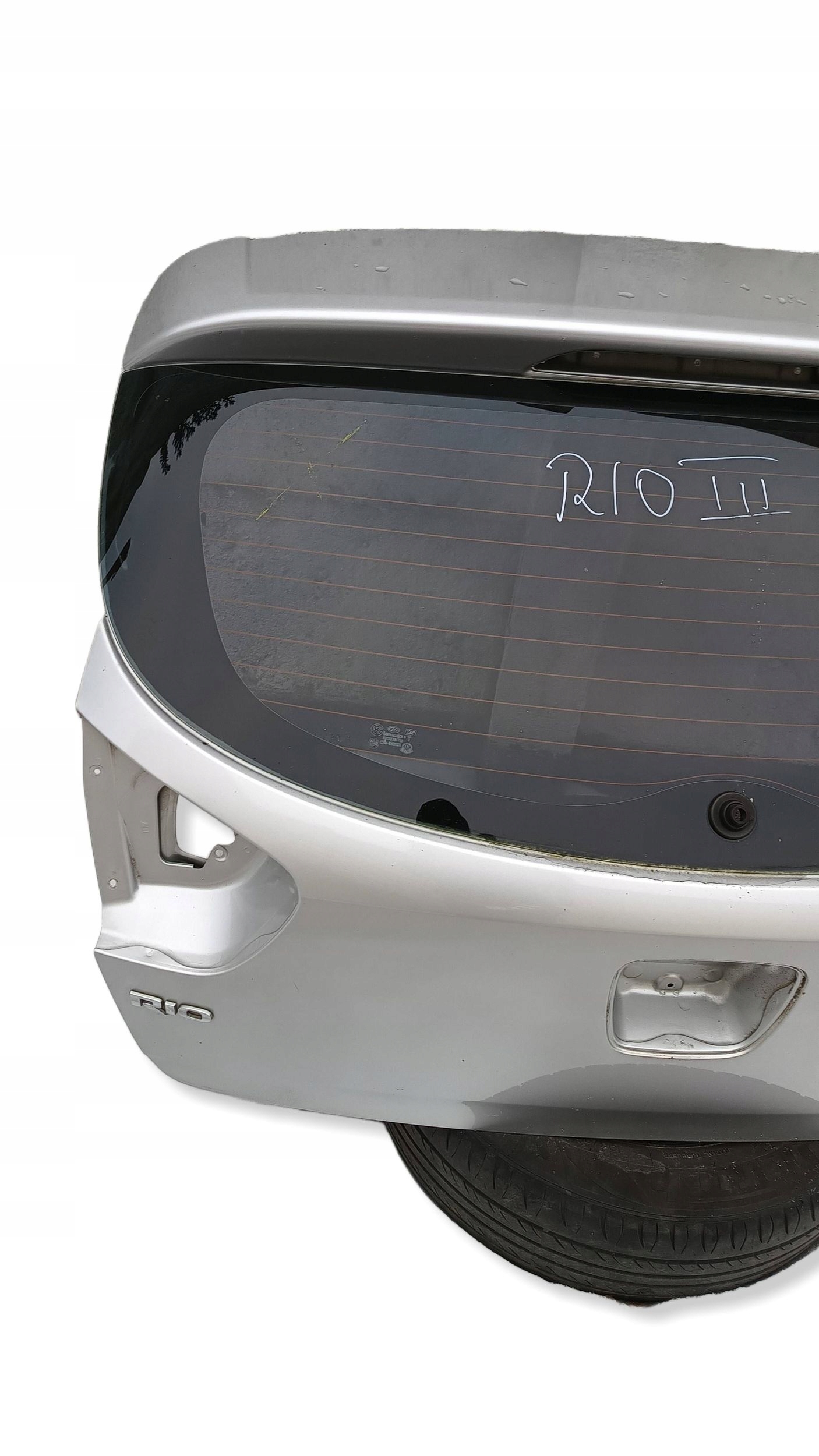 KIA RIO III boot door rear window 2011