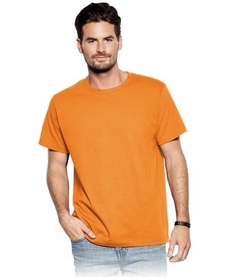 T-SHIRT MĘSKA koszulka PREMIUM 190g JHK TSRA-190 burgund BU r. S Rozmiar S