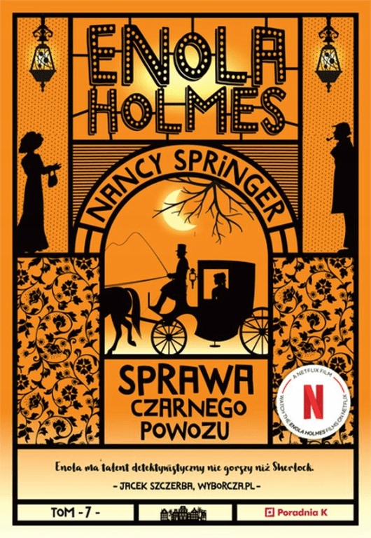 

Sprawa czarnego powozu Enola Holmes T.7 N.Springer