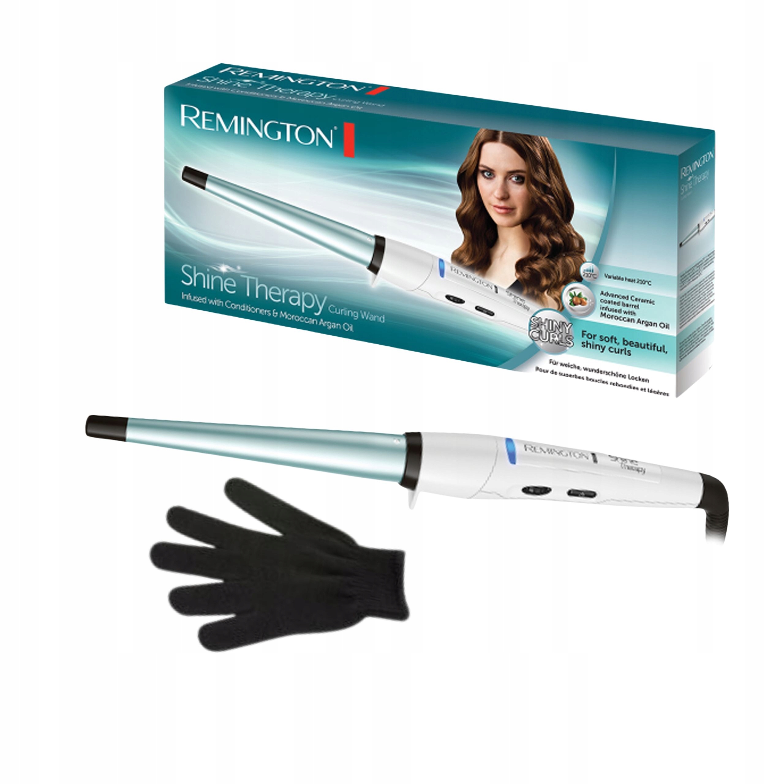 Lokówka stożkowa Remington 8 temperatur Etui 210°C-Zdjęcie-0