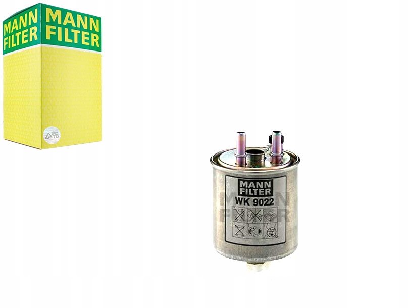 9022/ZAPS - MANN-FILTER ТОПЛИВНЫЙ ФИЛЬТР RENAULT 1,5 DCI KANGOO 08-