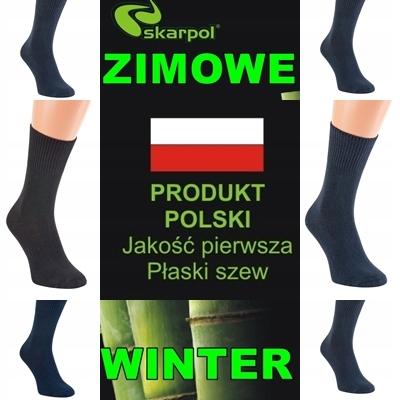 Ponožky Bambus Skarpol Winter Bamboo 42-44