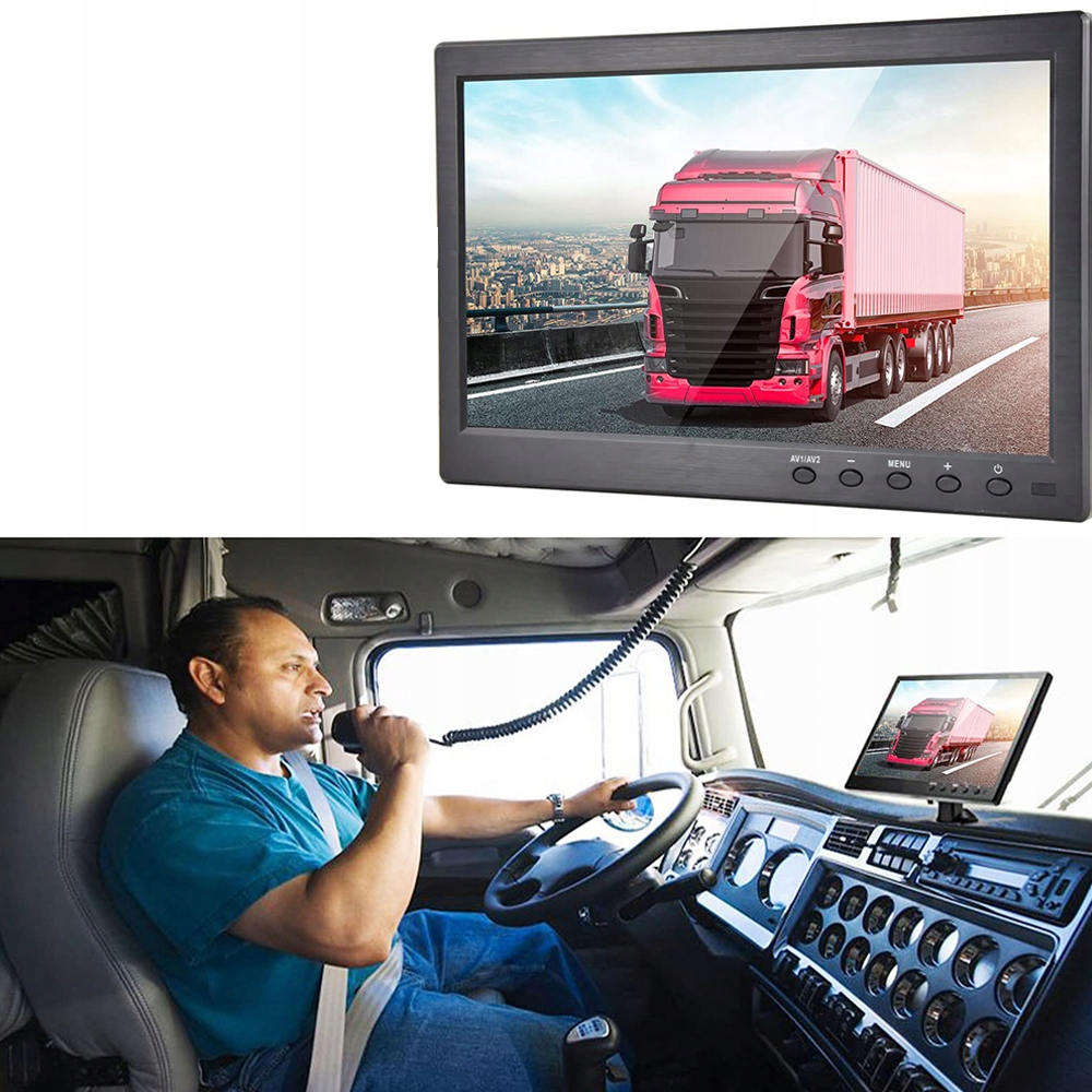 MONITOR 10,1 CALA MAŁY MONITOR LCD HD MINI TV DO KOMPUTERA SAMOCHODOWEGO Kod producenta MONITOR LED 10 CALI HD HDMI