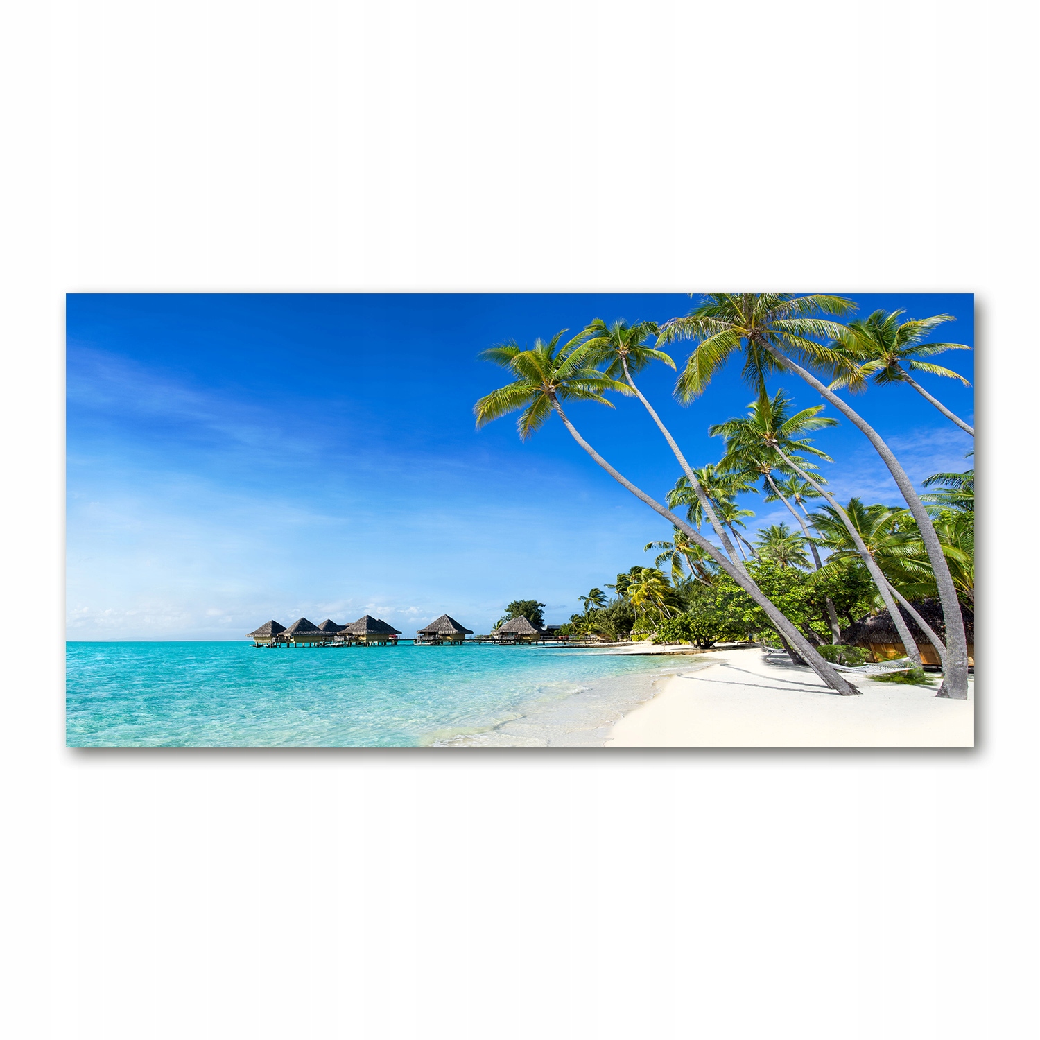 

Foto obraz na szkle akrylowym Malediwy 120X60 cm