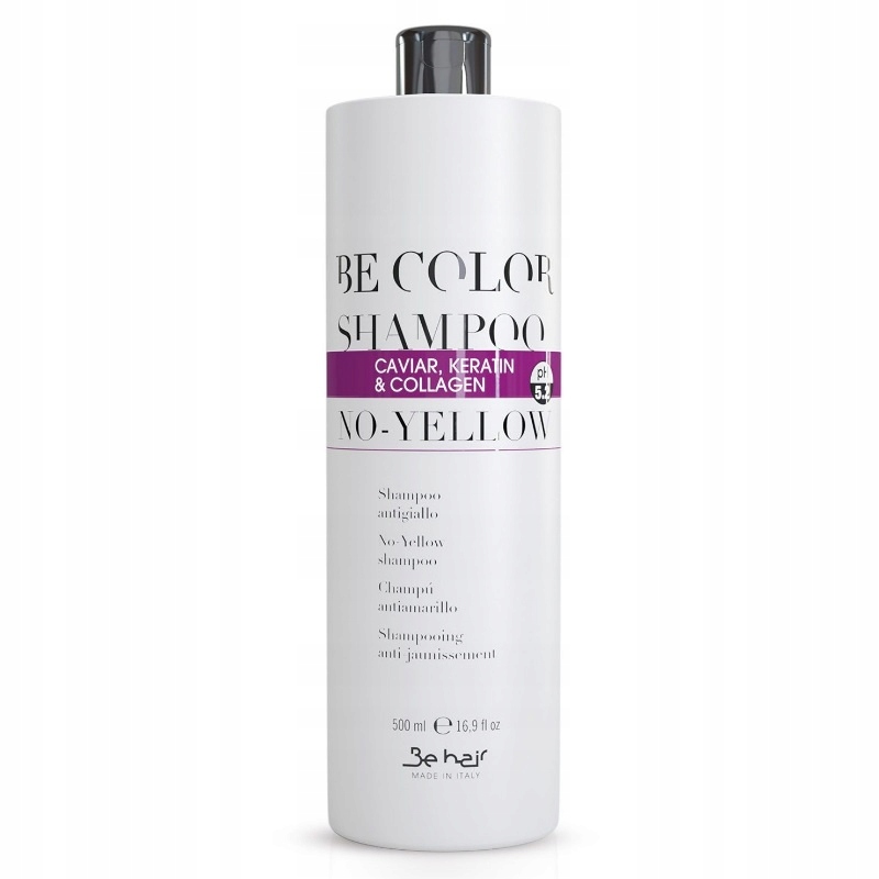 

Be Color No Yellow Szampon Fioletowy Do Blondu 500