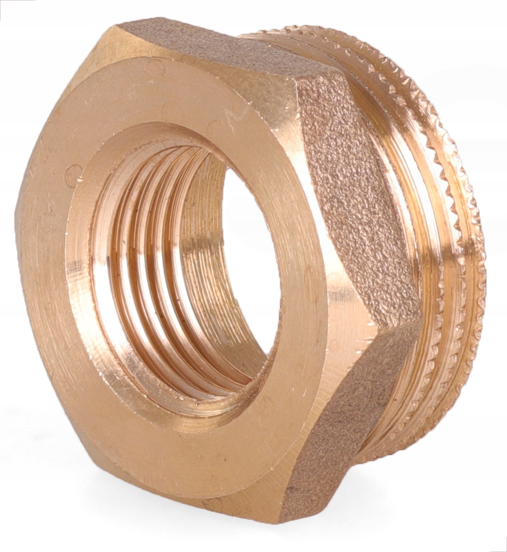 

Redukcja Mosiężna Przejście 6/4'' x 1'' Mosiądz