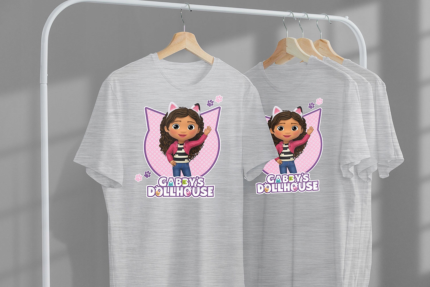 T-SHIRT KOSZULKA DLA DZIECKA KOCI DOMEK GABI 152 SUPER JAKOŚĆ Rozmiar L