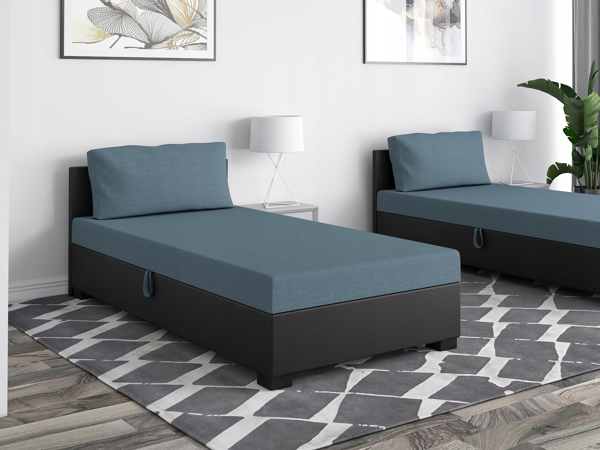 Łóżko Tapczan młodzieżowy Pola 80 +poduszka Gratis Rodzaj łóżka tapczan