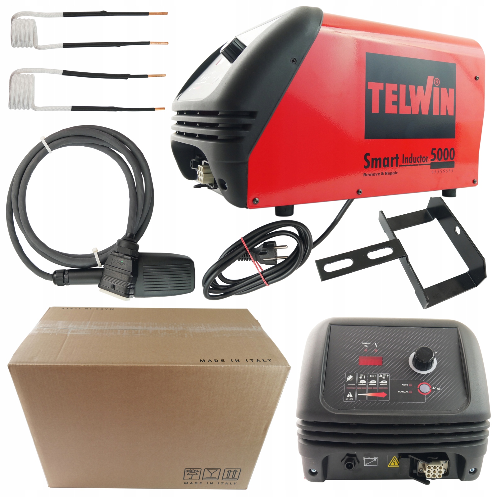 Indukční ohřívač šroubů matic Telwin Smart Inductor 5000 Twister