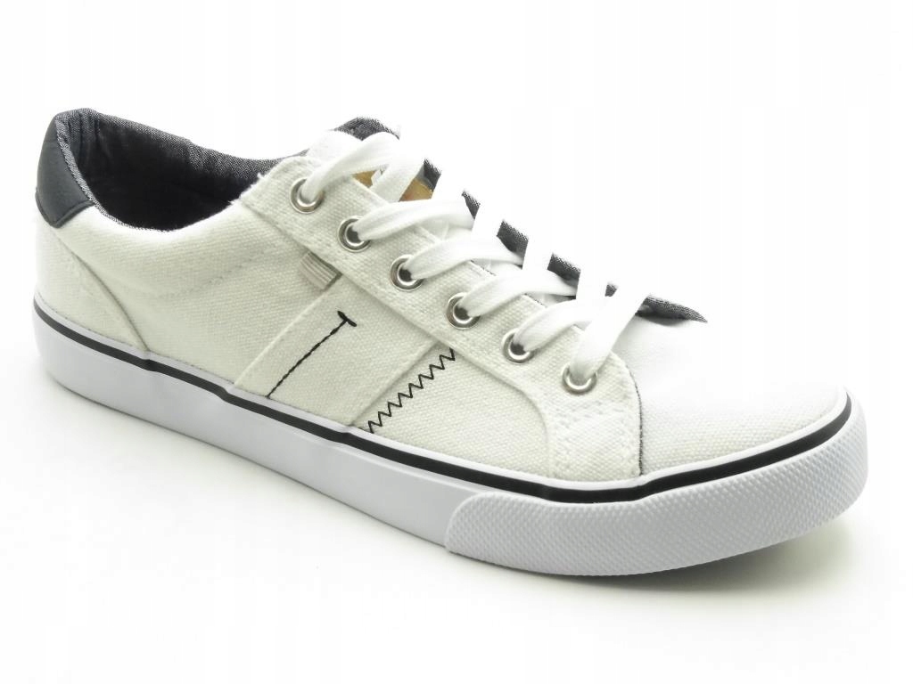 

Tenisówki / trampki męskie r. 44 - Dk -020 biały