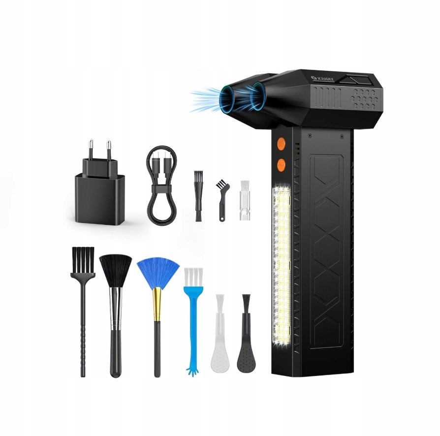 Turbo Jet Domowa Dmuchawa Z Latarką 180000 RPM 180W