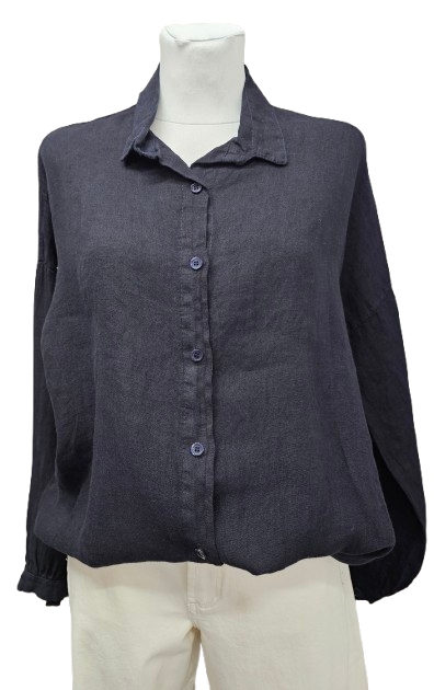 Lněná dámská košile Oversize – Premium Quality-LILI Itali