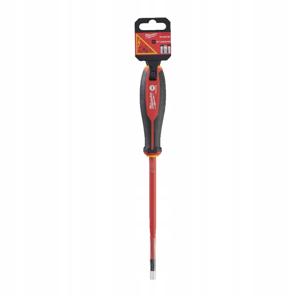 

Wkrętak izolowany 1000V Vde 1.2x6.5x150 Milwaukee