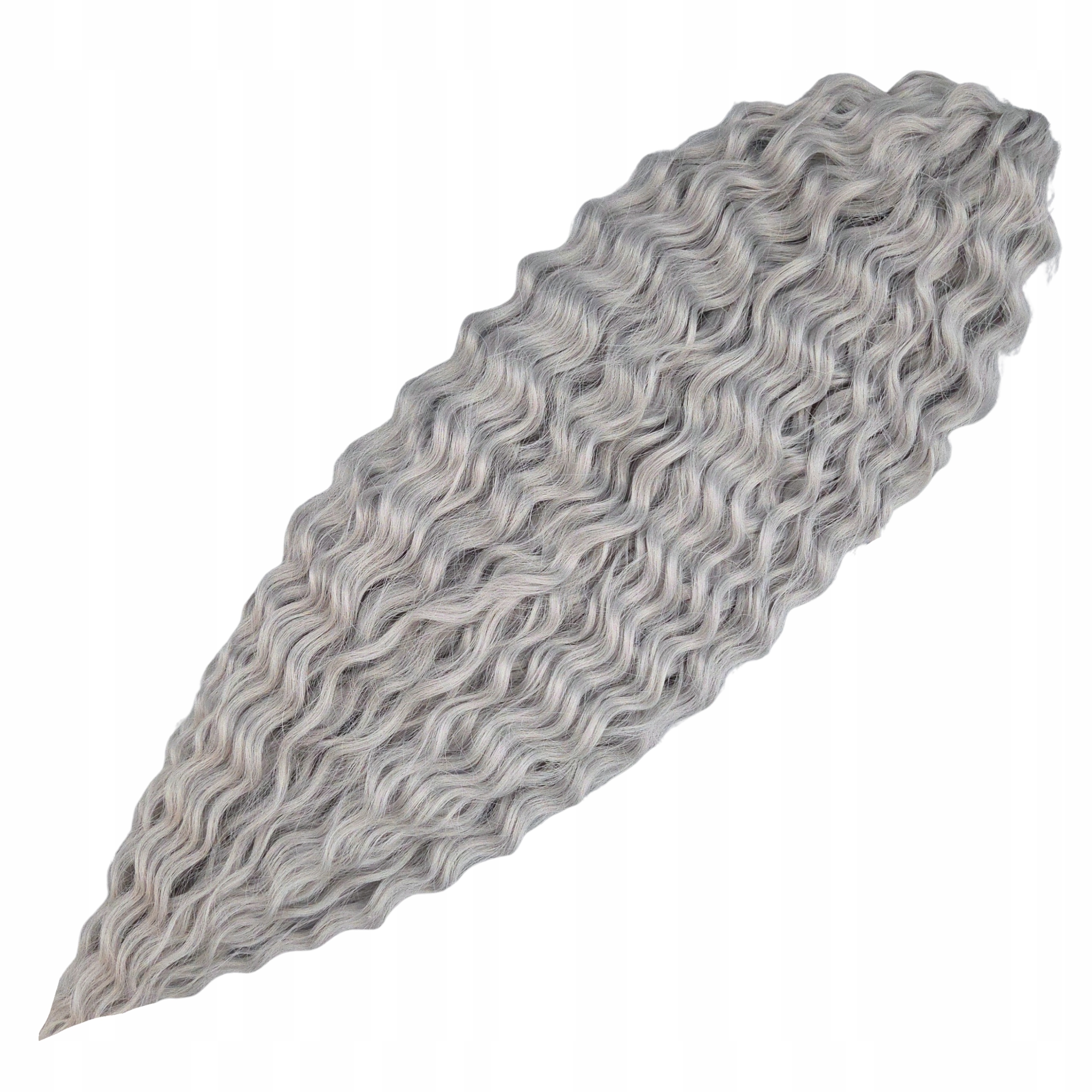 Syntetické vlasy afro kadeře Ariel 300 g Barva: Silver|arielki 55 cm