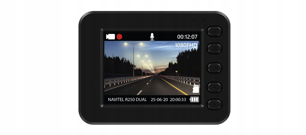Navitel R250 рекордер двойная задняя камера + 64GB
