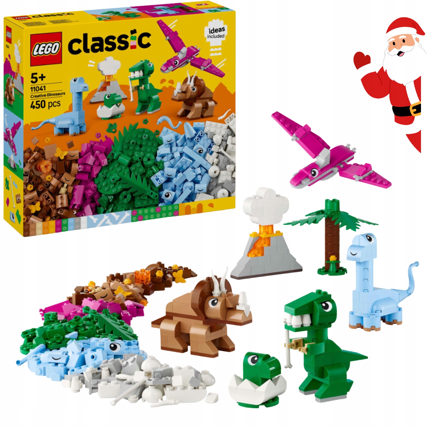 Klocki Lego Classic 11041 Kreatywne Dinozaury Dla Dzieci 2025