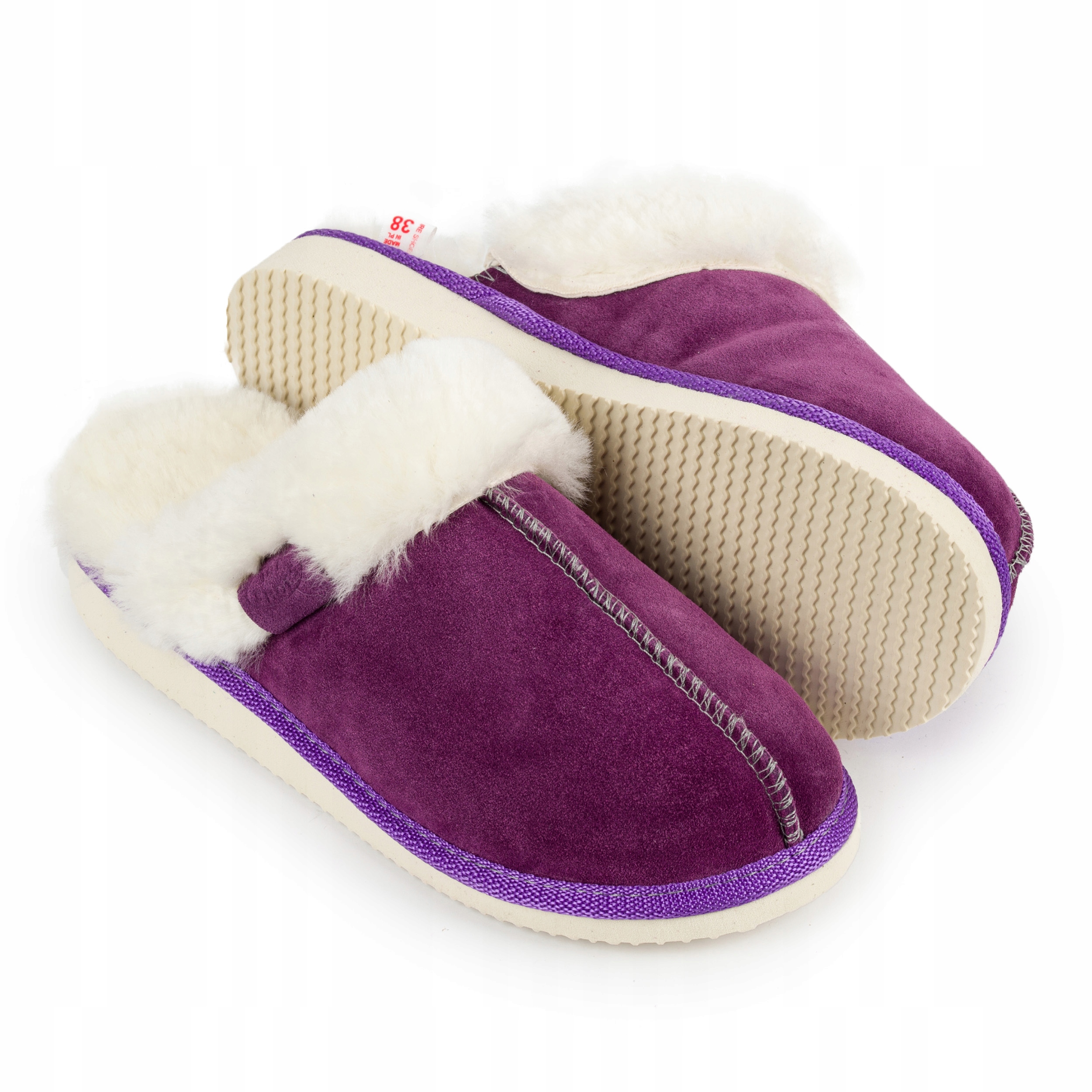 Prémiové dámské Pantofle Teplé domácí Sandále s vlnou IreShoes vel. 38