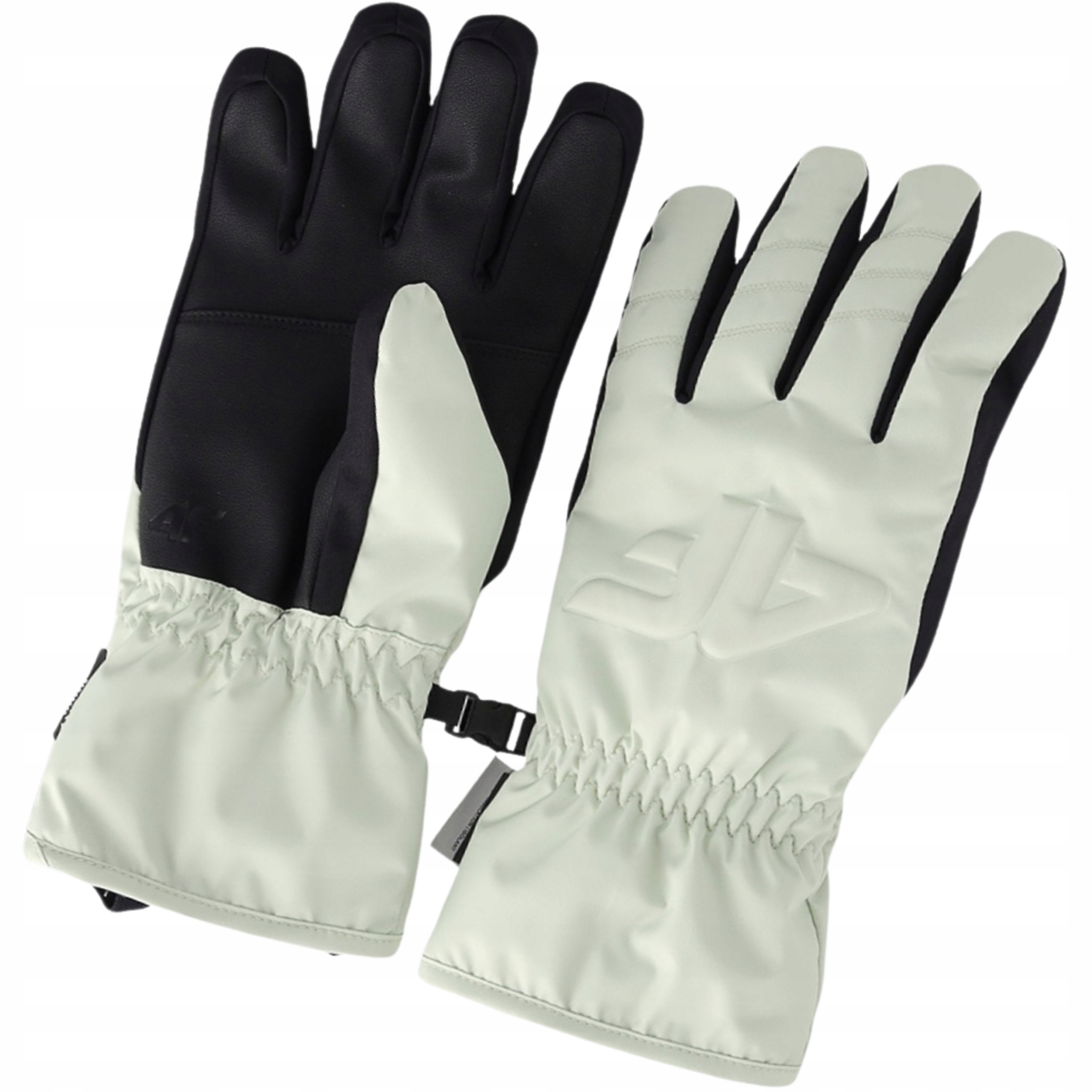 Damskie Rękawice Narciarskie 4F Termiczne Ocieplane Wiatroszczelne Narty L