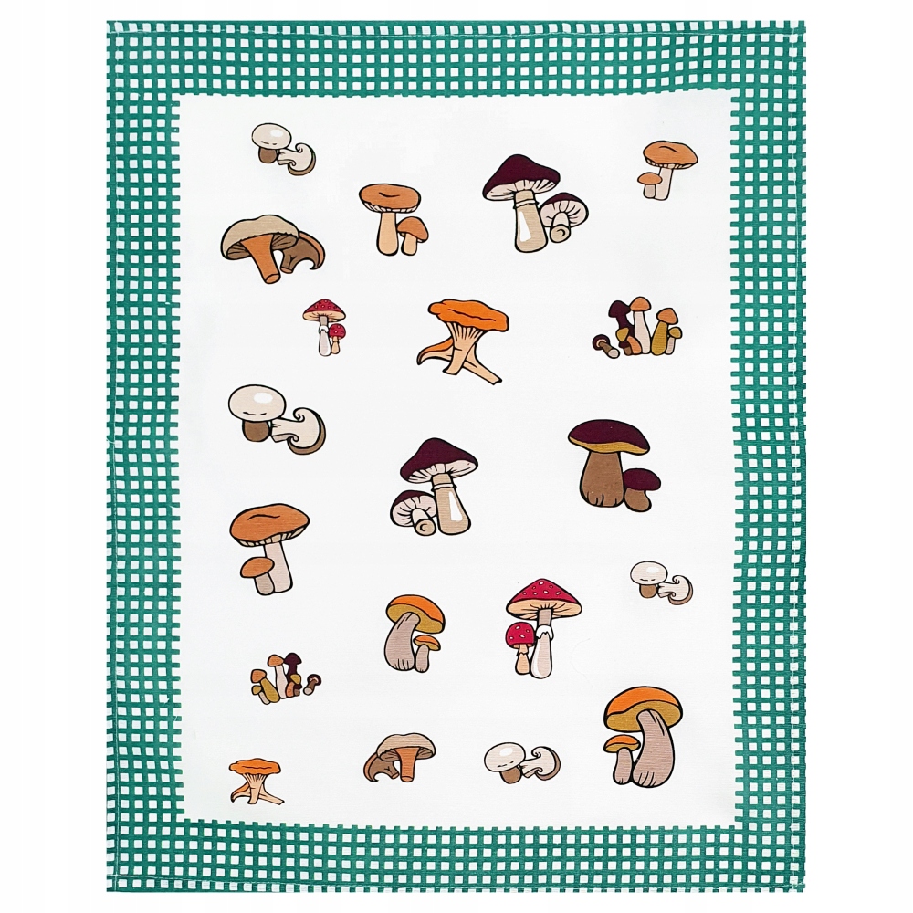 

Ręcznik kuchenny bawełniany Jedeka Grzybki 50 x 64