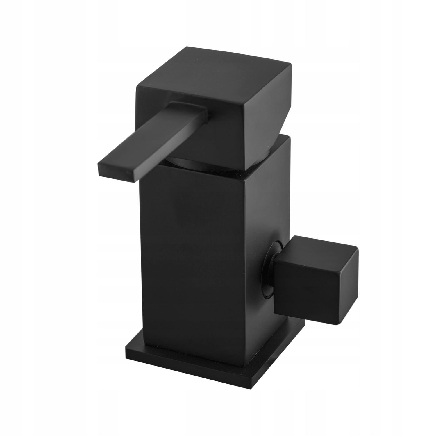 BATERIA WANNOWA 3-OTWOROWA STOJĄCA CZARNA CUBE Marka Granitan