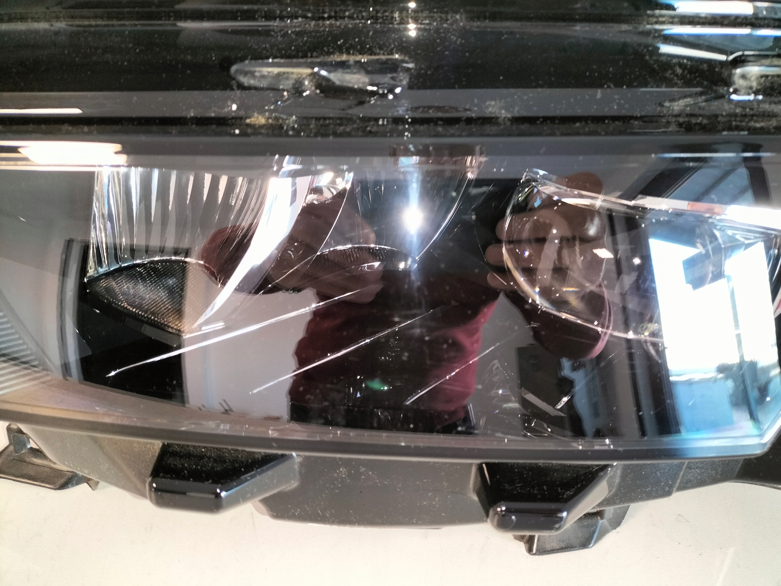 light front reflektor left SKODA KAMIQ 19- FULL LED CRYSTAL LIGHTING