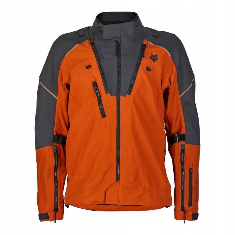 Moto bunda Fox Defend Gore-tex Adv Burnt oranžová šedá Darčeky