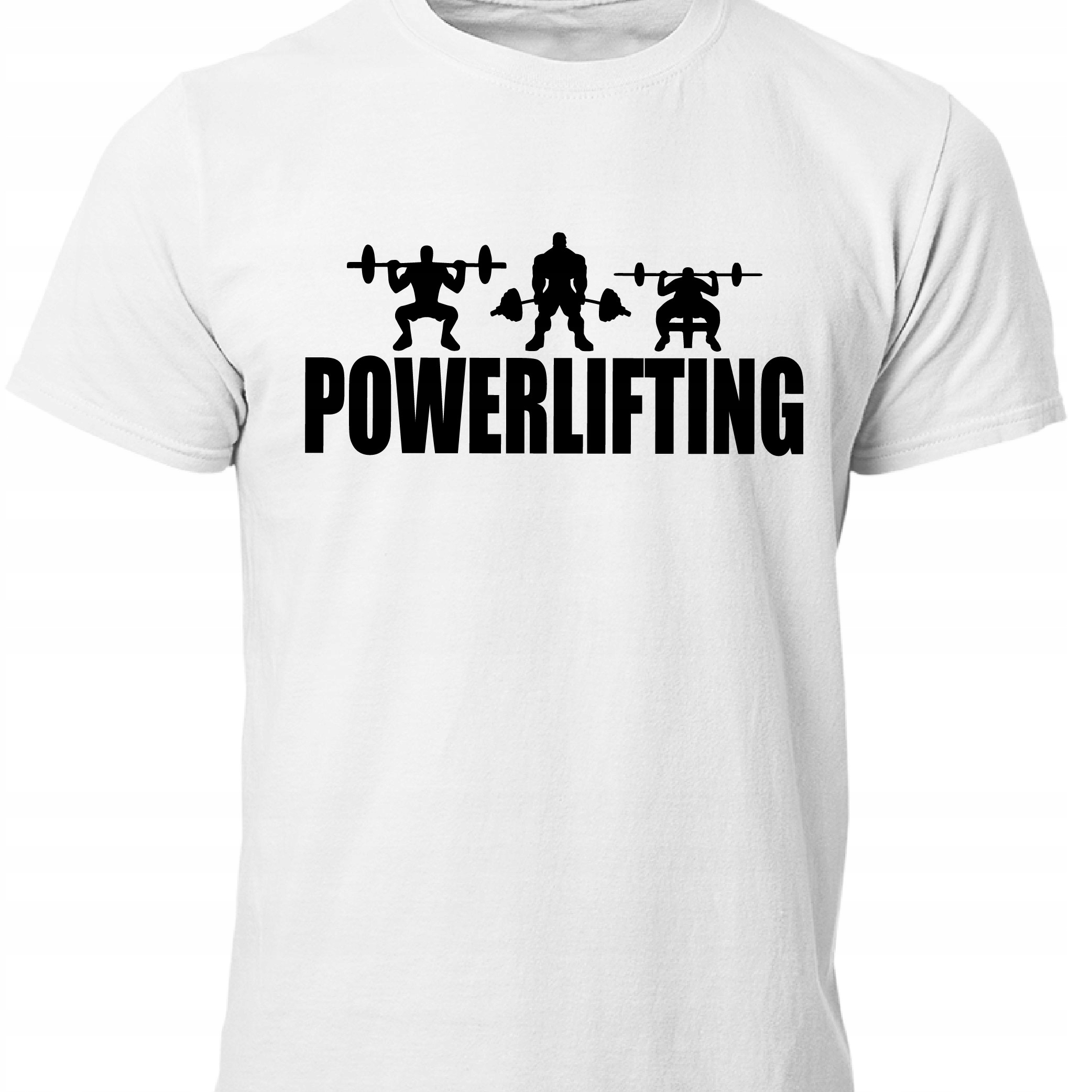 

Tshirt Na Siłownie Powerlifting Trójbój Siłowy
