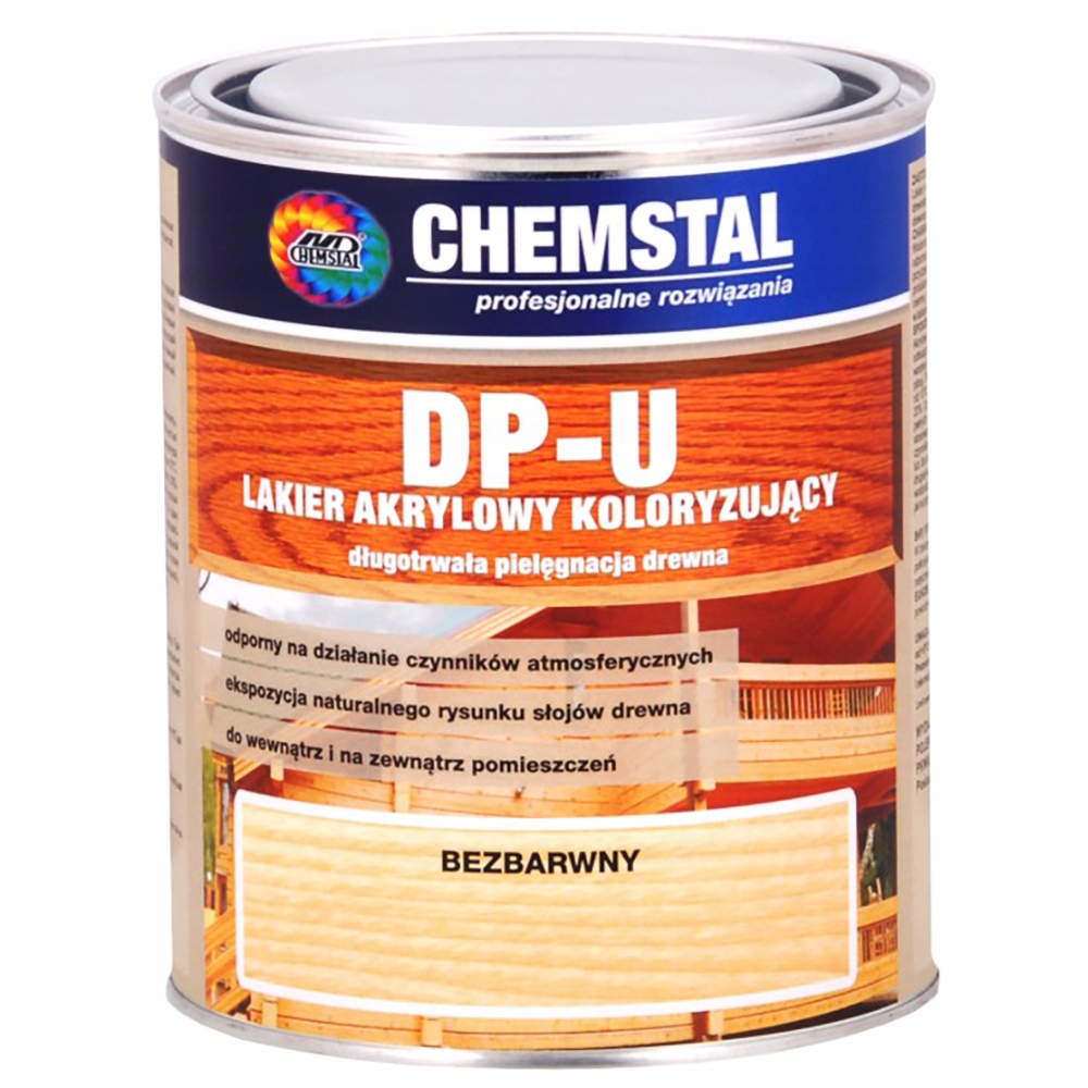 

Lakier do drewna Dp-u Chemstal Bezbarwny 3L