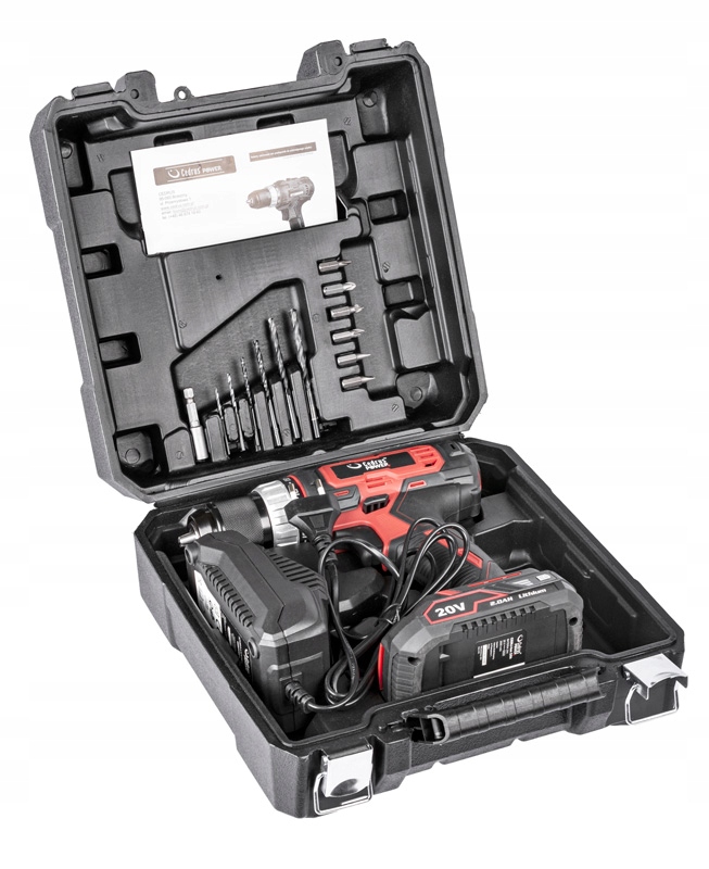 Aku Šroubovák Cedrus CEDD40LI-SET 20 V