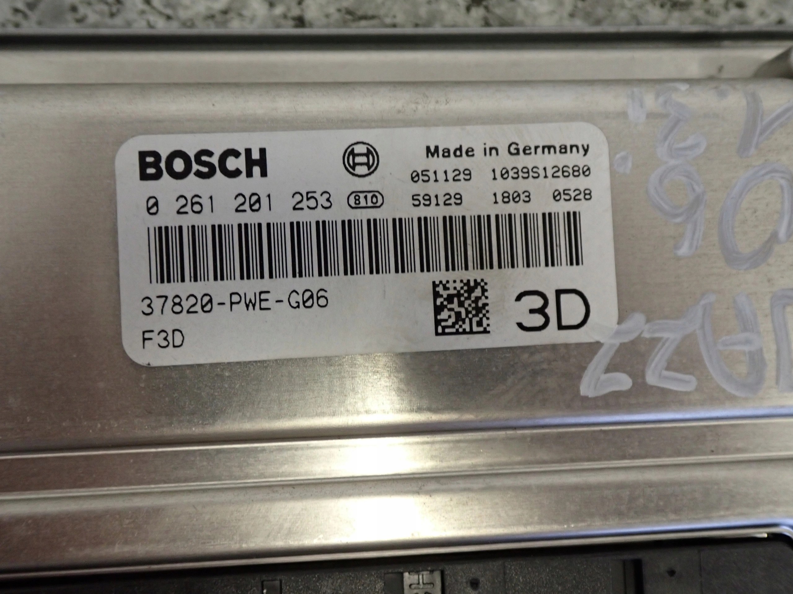 HONDA JAZZ 02-07 ZESTAW STARTOWY KOMPUTER STACYJKA Typ samochodu Samochody osobowe