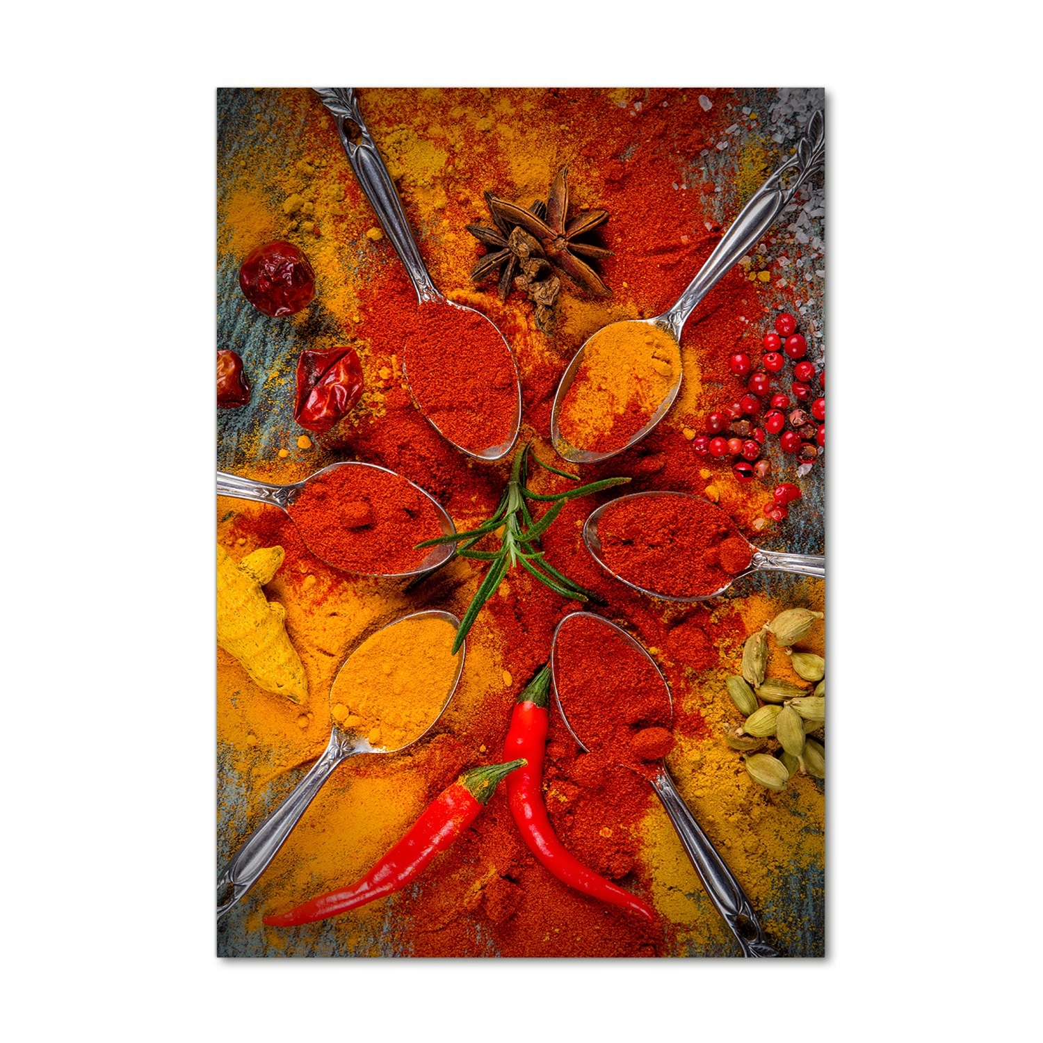 

Foto obraz akrylowy na ścianę Przyprawy 70x100cm