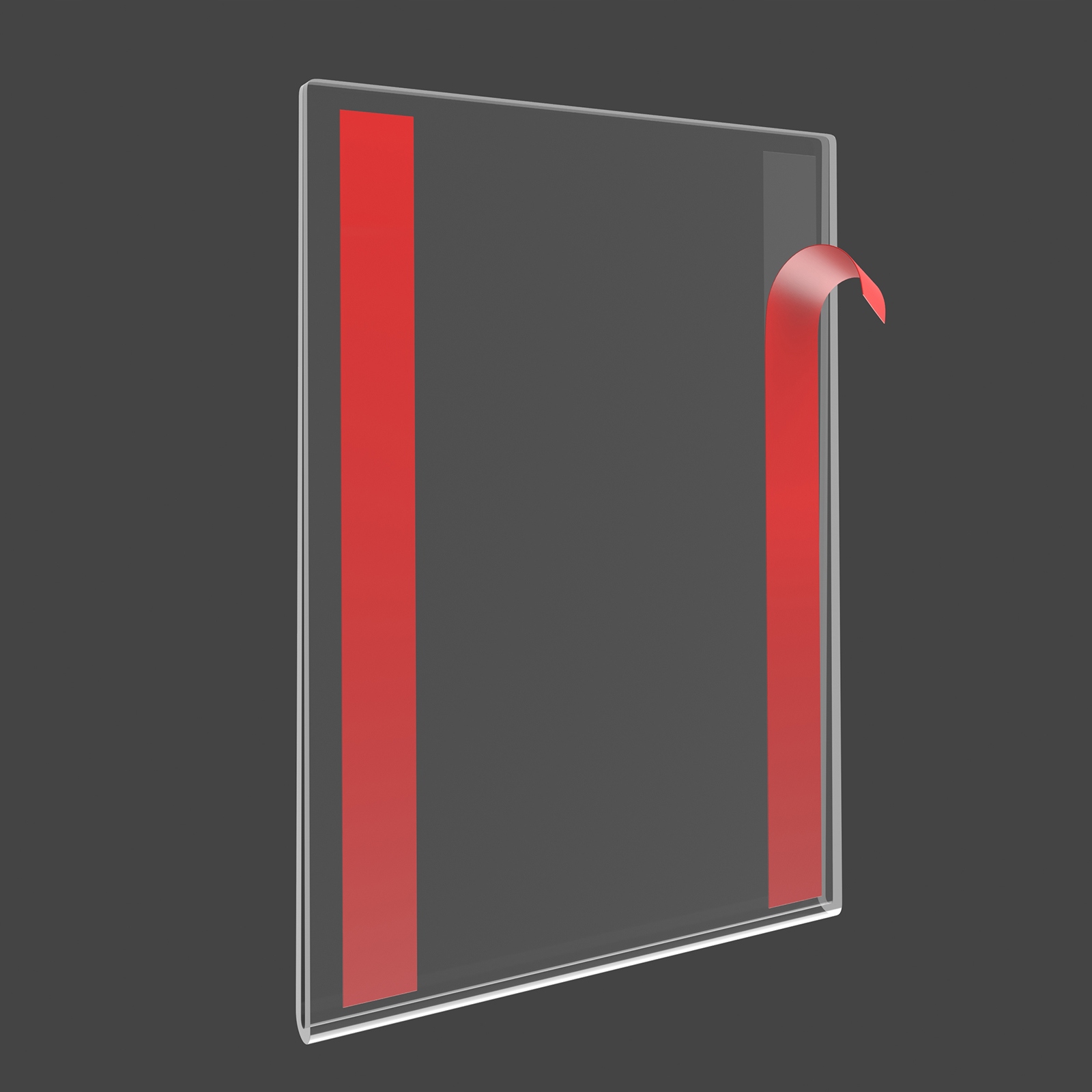 A4 Pion KOSZULKA TABLICZKA RAMKA KIESZEŃ PLAKATOWA WISZĄCA PLEXI (pleksi) Format A4