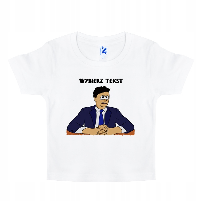 

Koszulka Dziecięca T-shirt Nadruk Prezes 12-14
