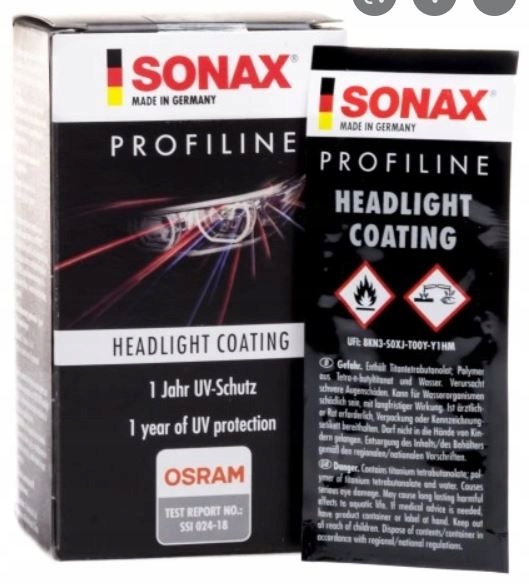 

Sonax Headlight Coating 50ml powłoka na lampy