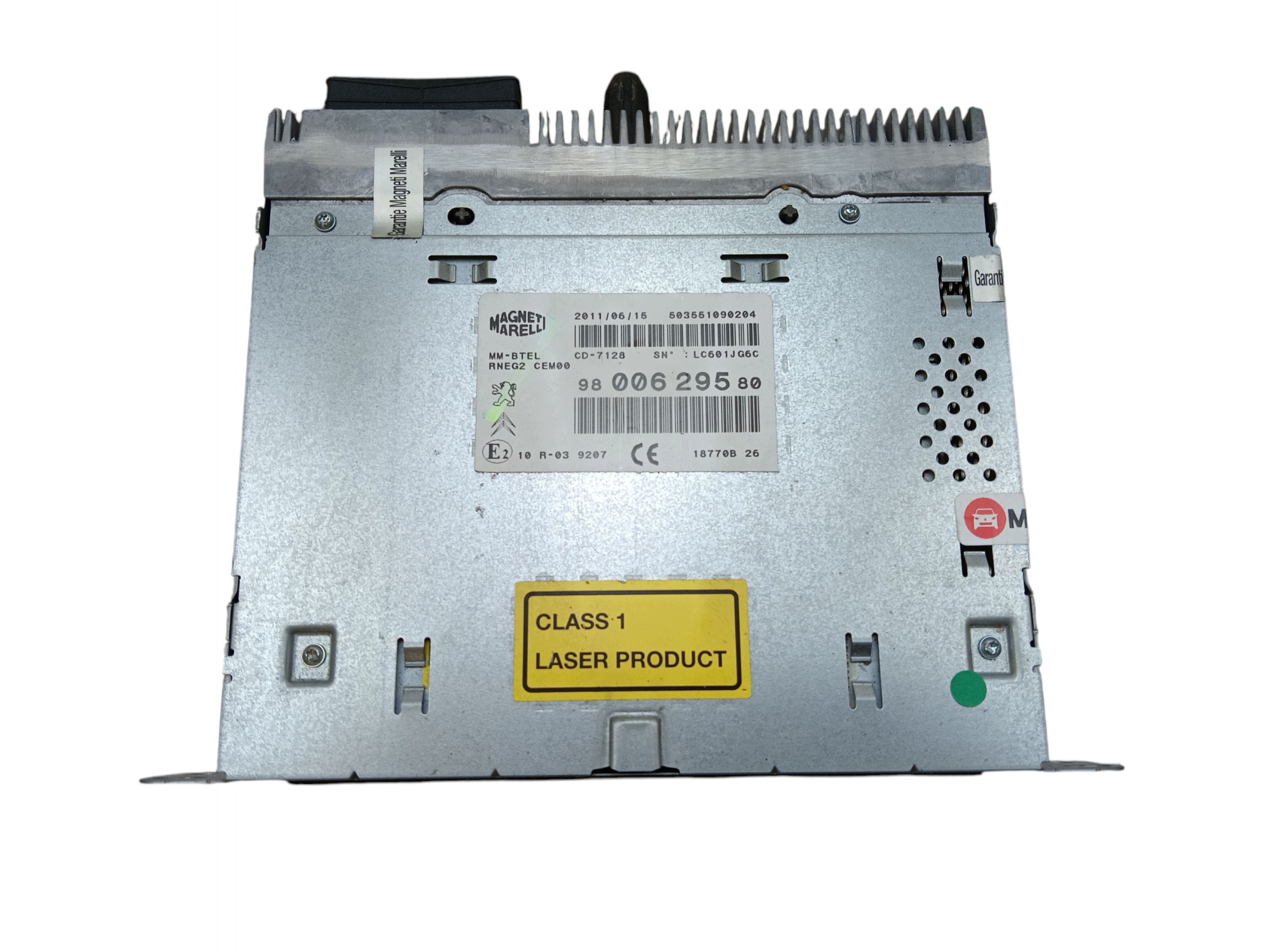 RADIO Navigation GPS CITROEN DS5 (2011-2015) 9800629580