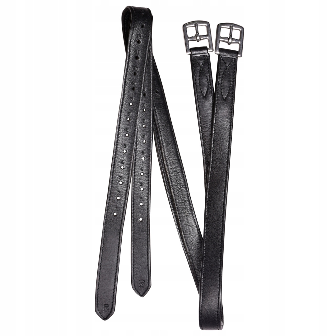 Třmenové Řemeny panely X-Line Soft černé 25 mm Waldhausen 140 cm