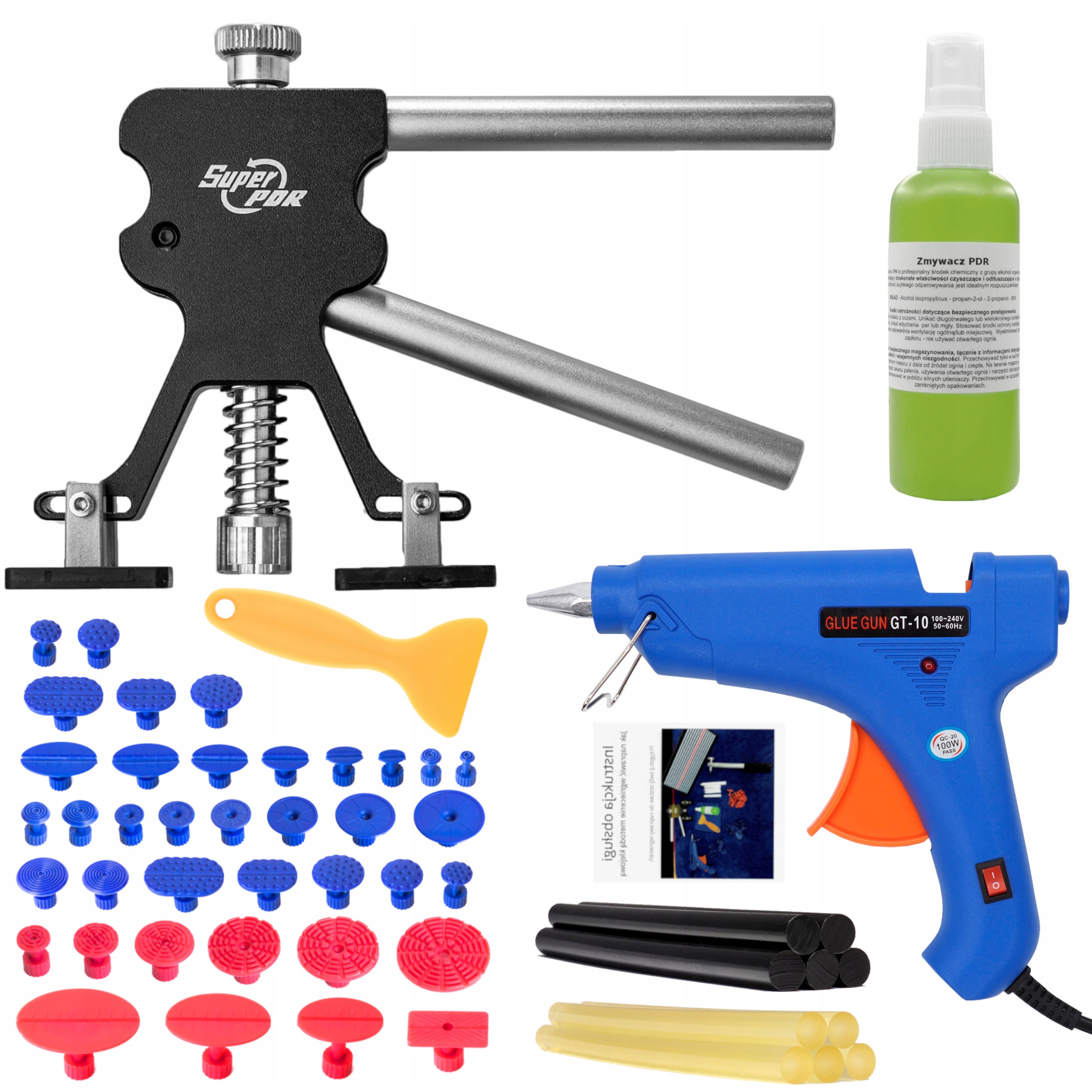 USUWANIE WGNIECEN PULLER PDR PISTOLET ZMYWACZ