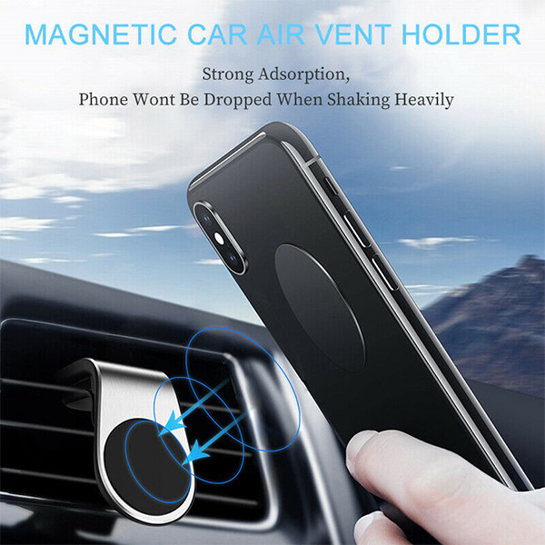 UCHWYT MAGNETYCZNY SAMOCHODOWY DO KRATKI NA TELEFON MAGSAFE Marka Inna