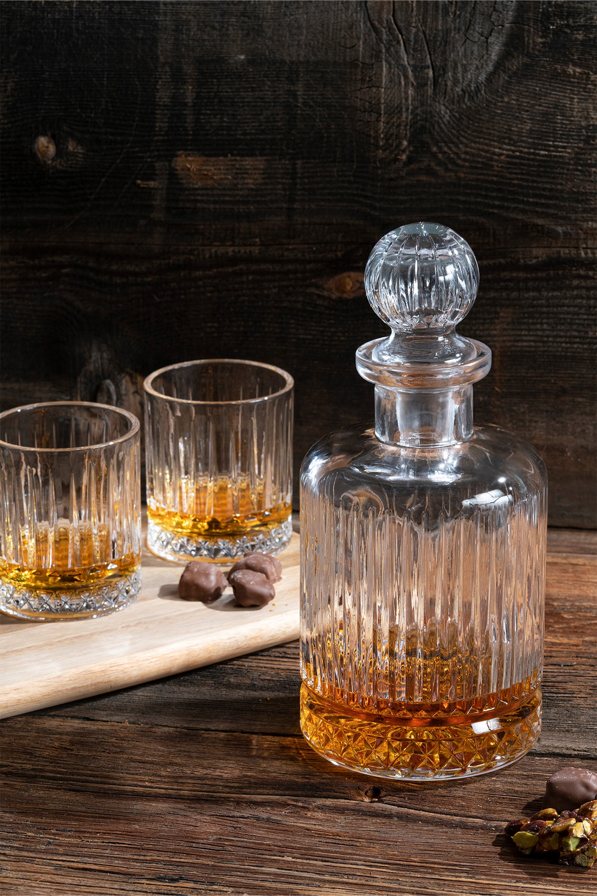 Komplet karafa 1250 ml sklenice 2 × 300 ml Whisky