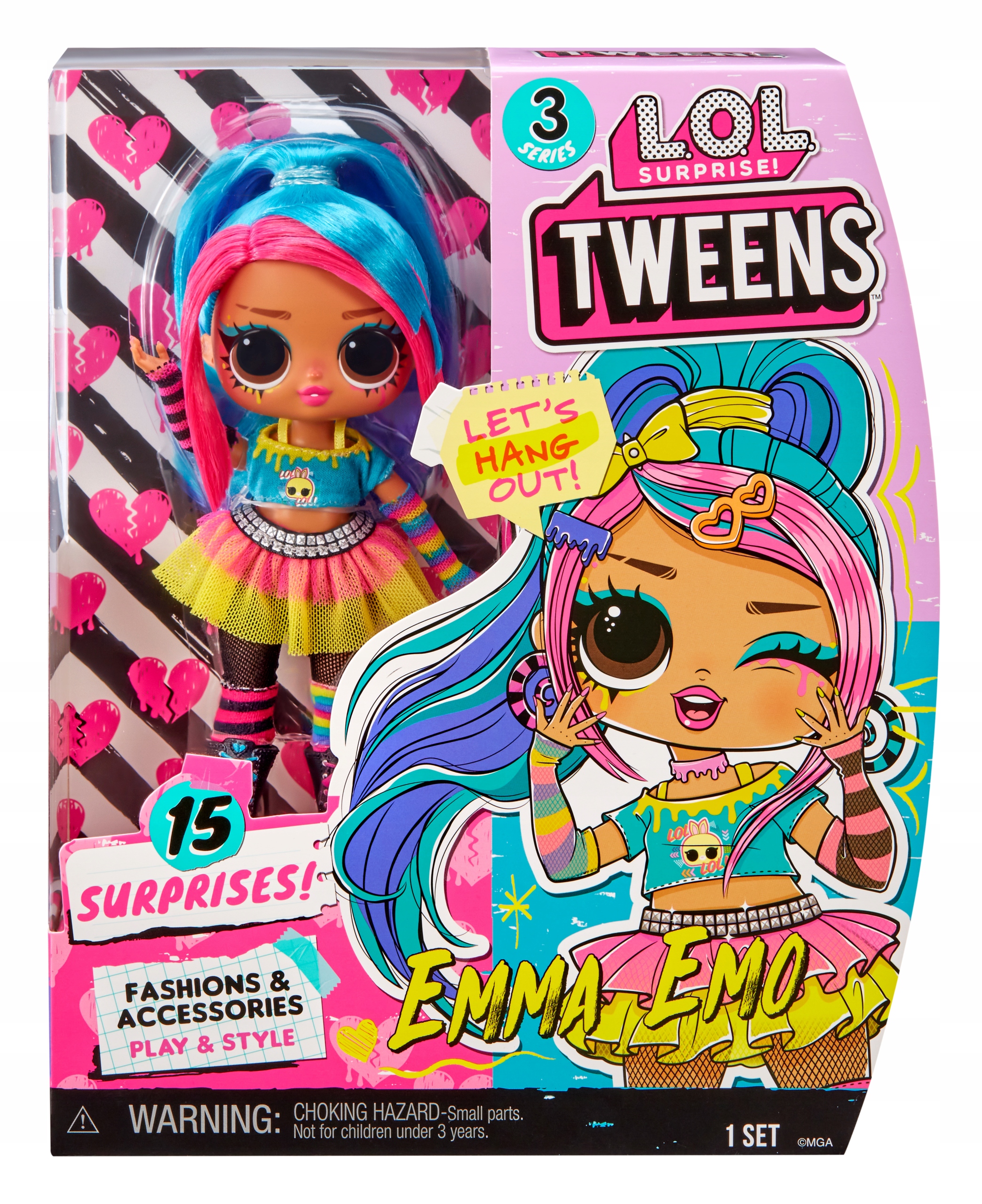 

Lol Surprise Tweens Seria 3 Lalka Emma Emo 584070