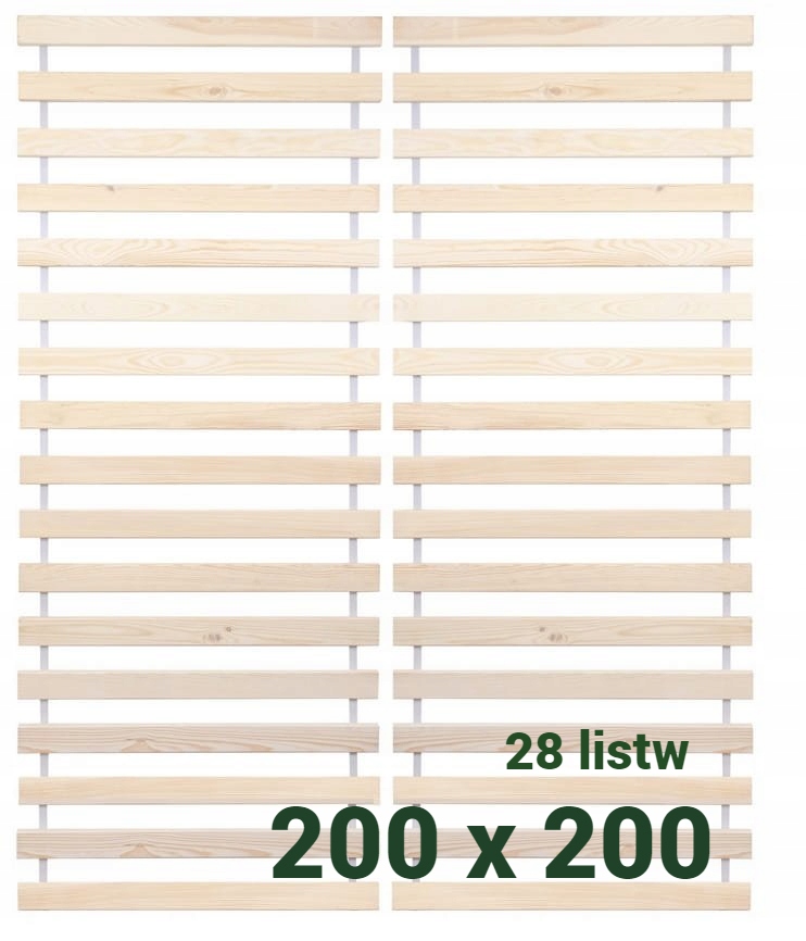 Rám postele 200 x 200 cm (2 x 100 cm) Výrobca Zadarmo!