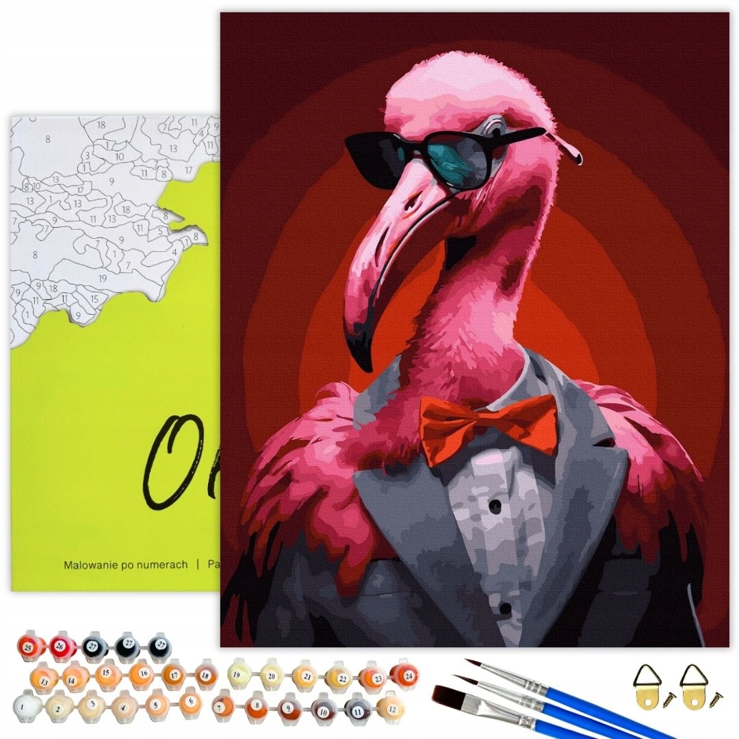 Malování Podle Čísel Kreativní obrázky pro malování podle čísel s rámem