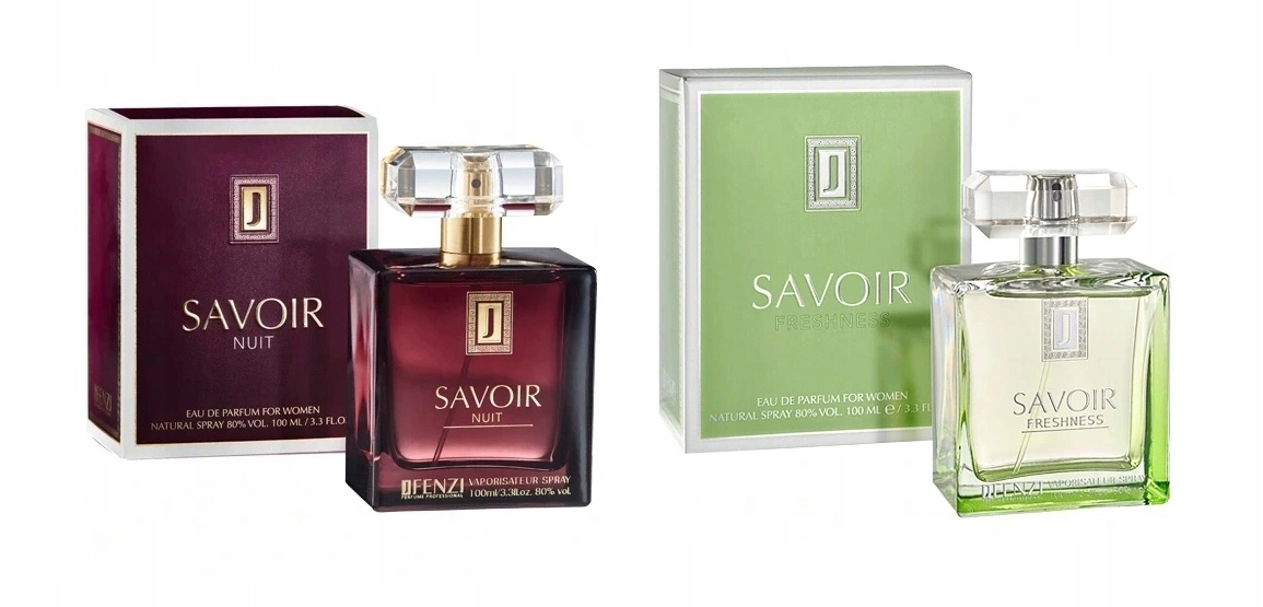 JFenzi Savoir Freshness Nuit 2x100 ml dámská parfémovaná voda