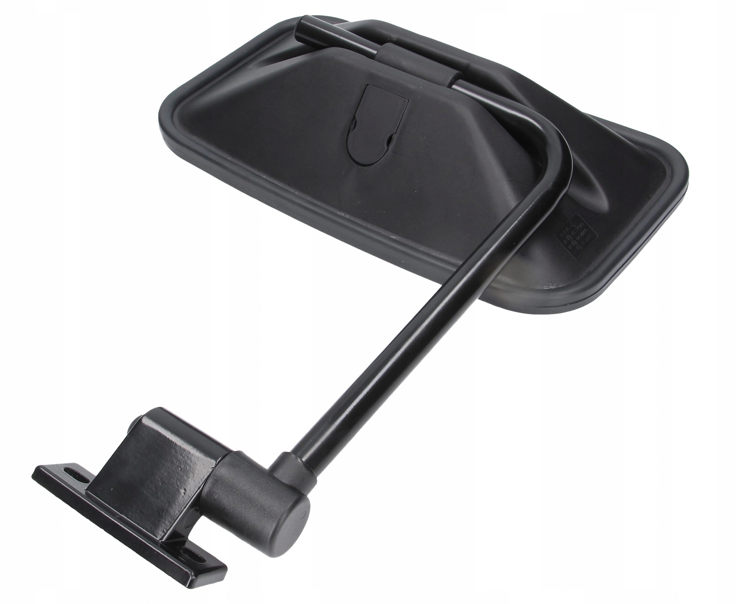 zrcátko s pravým ramenem pro traktor, bagr, nakladač 360x210 mm Brieda