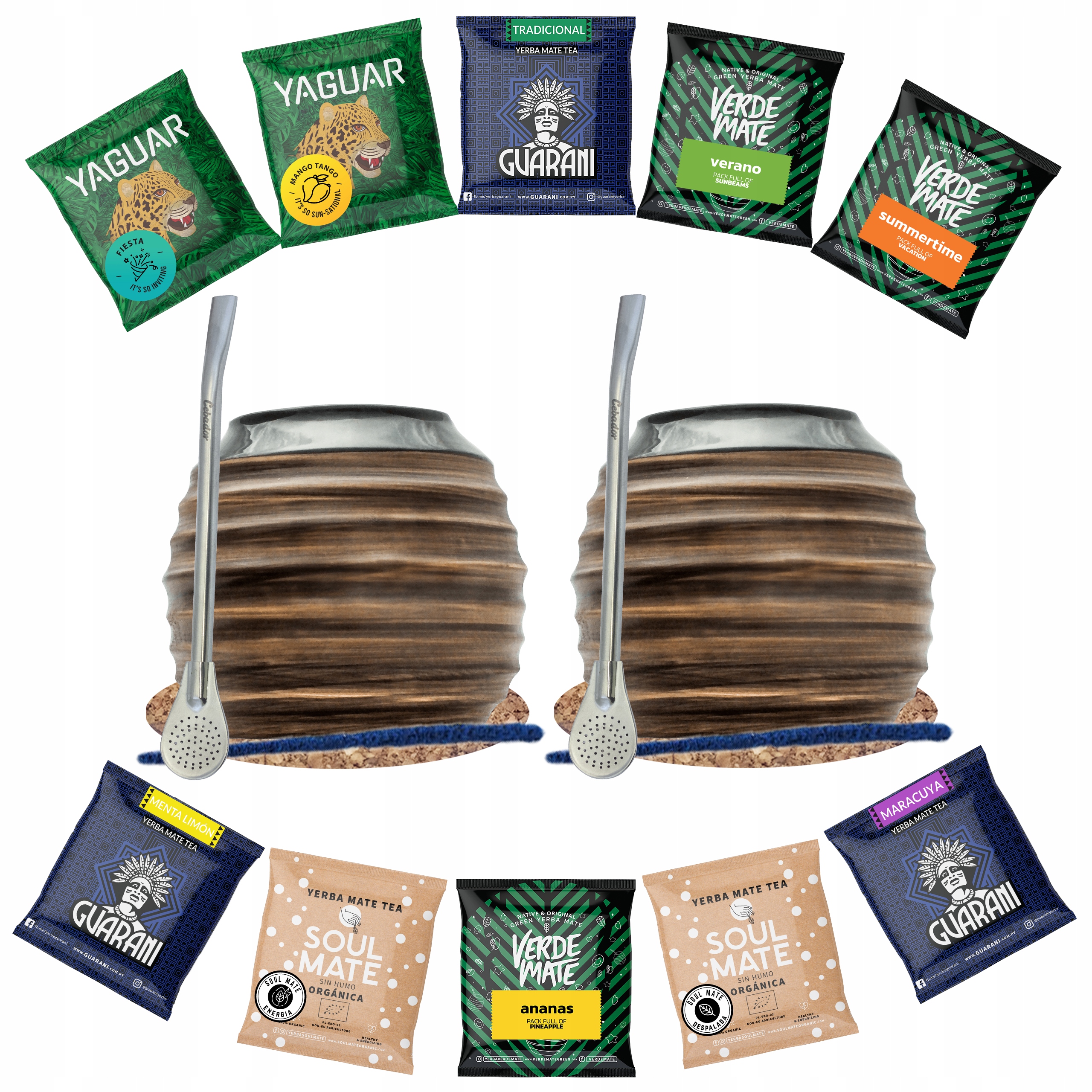 Levně Sada Yerba Mate pro pár 10 x 50 g 500 g Matero