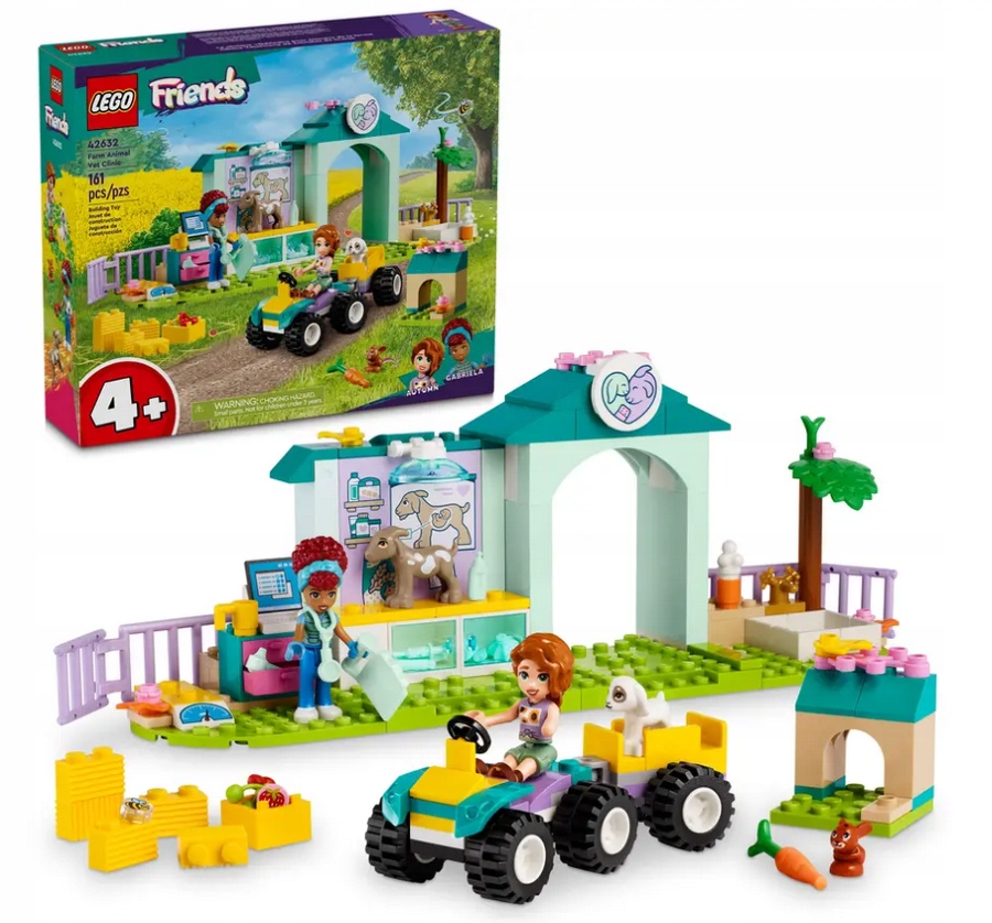 Lego Friends 42632 Léčebna pro hospodářská zvířata stavebnice
